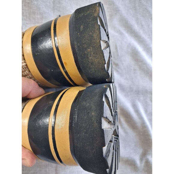 SOREL Men's Caribou Waterproof Boot Buff Size 8 Wool inserts Water proof - Picture 8 of 16